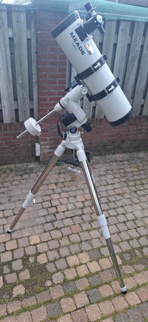 Meade lxd75 Goto montering ( eq5), Ophalen, Gebruikt, 80 tot 200 mm, Met statief