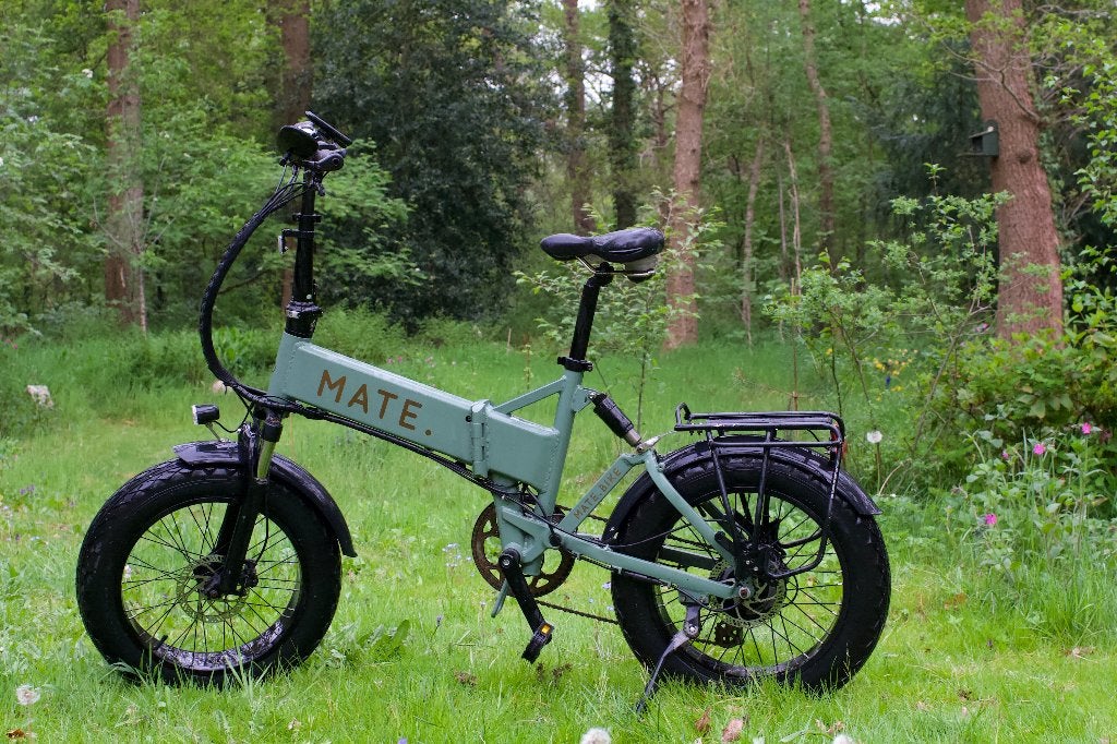 MATE X opvouwbare e-bike, Fietsen en Brommers, Elektrische fietsen, Gebruikt, Minder dan 47 cm, 50 km per accu of meer, Ophalen