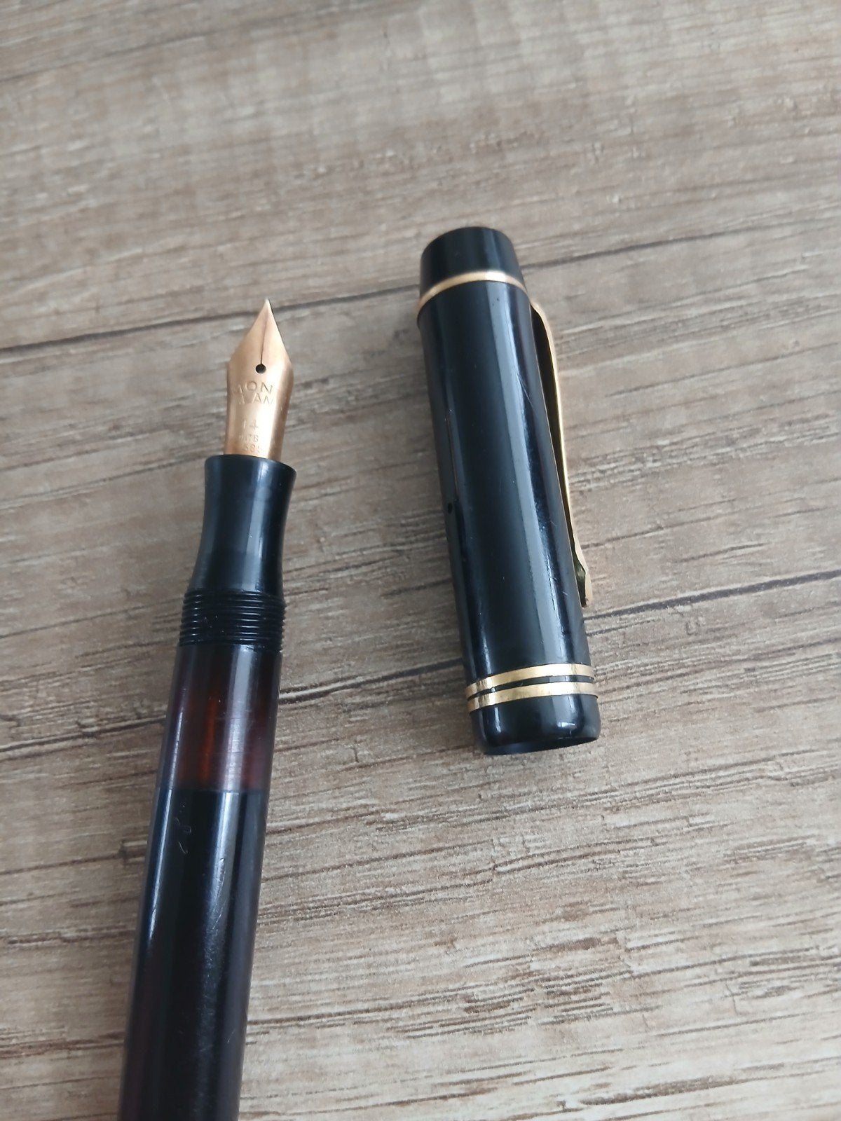 Mont Blanc 334 1/2 vintage vulpen., Diversen, Ophalen of Verzenden, Gebruikt
