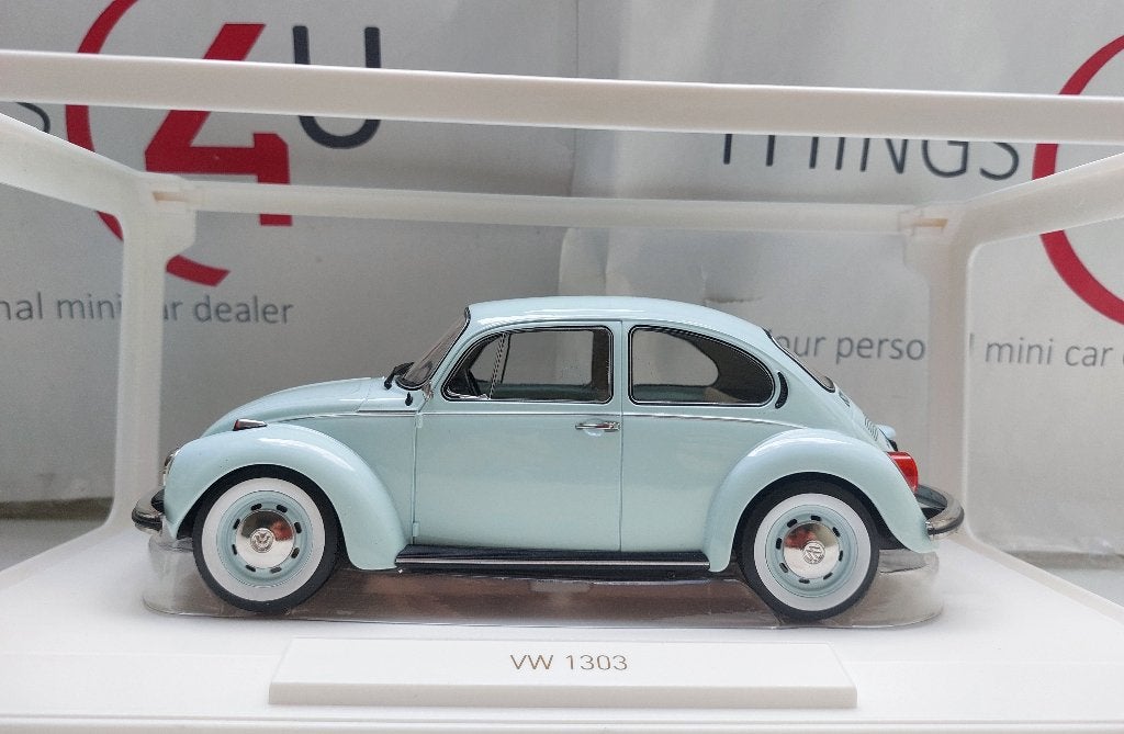 Norev 1:18 Volkswagen 1303 1973 blauw nieuw in verpakking, Ophalen of Verzenden, Nieuw, Auto, Norev