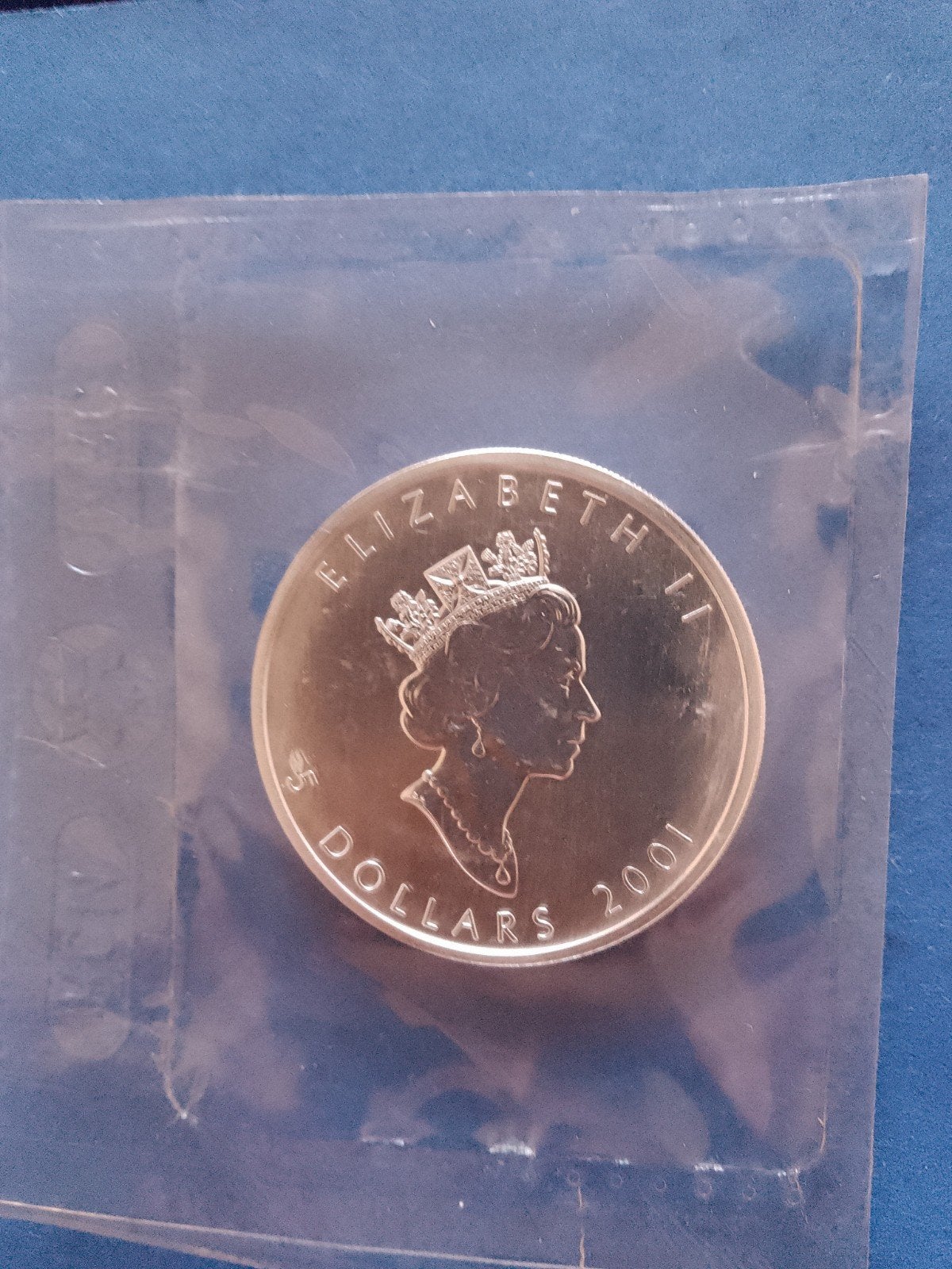 Maple Leaf 2001 1 oz zilver, Ophalen of Verzenden, Zilver