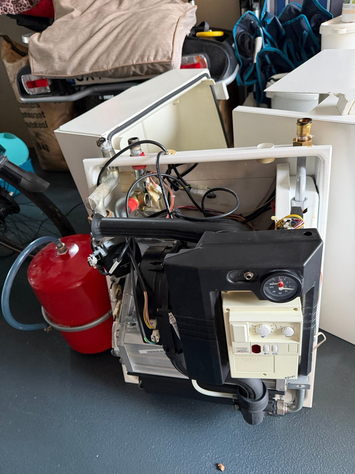 Nefit ecomline HR 32kW CW5 met boiler en thermostaat, Doe-het-zelf en Verbouw, Ophalen, 30 tot 80 cm, Gebruikt, Hoog rendement (Hr)