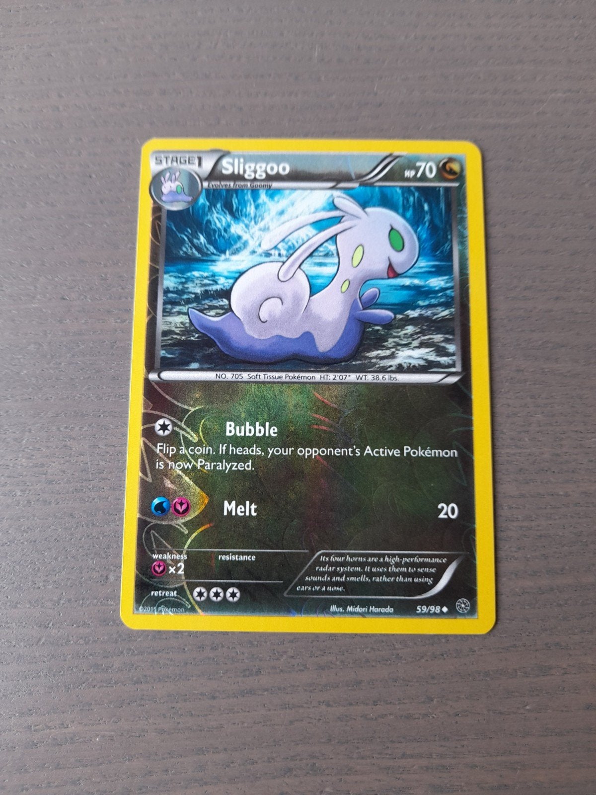 Ancient origins 59/98 sliggoo reverse, Ophalen of Verzenden, Zo goed als nieuw, Losse kaart, Foil