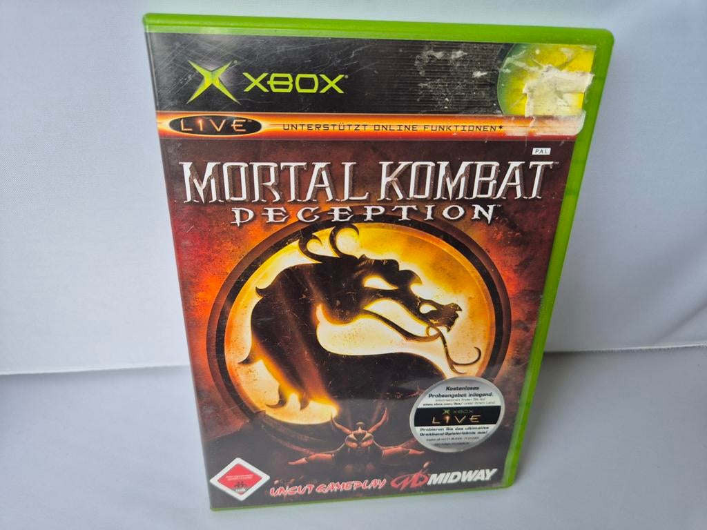 Mortal Kombat Deception XboX Classic, Vanaf 18 jaar, Vechten, 1 speler, Ophalen of Verzenden