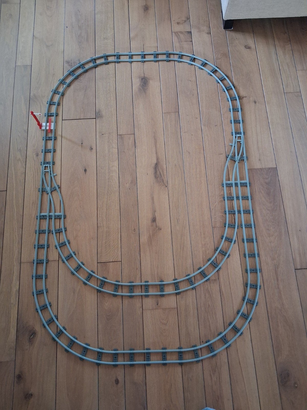 Lego Treinbaan 7722 met rails en werkende seinpaal, Kinderen en Baby's, Gebruikt, Lego, Accessoire, Ophalen of Verzenden
