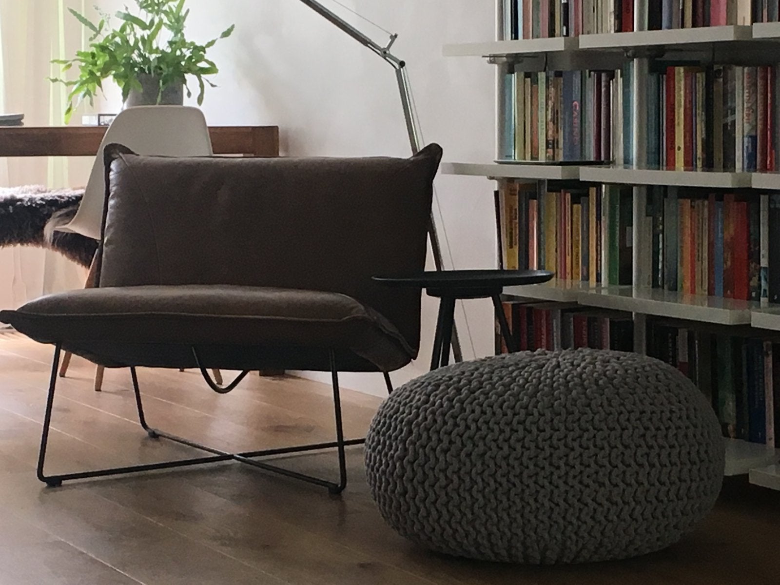 Jess Design fauteuil Earl, Huis en Inrichting, Fauteuils, Ophalen, Zo goed als nieuw, 50 tot 75 cm, Leer
