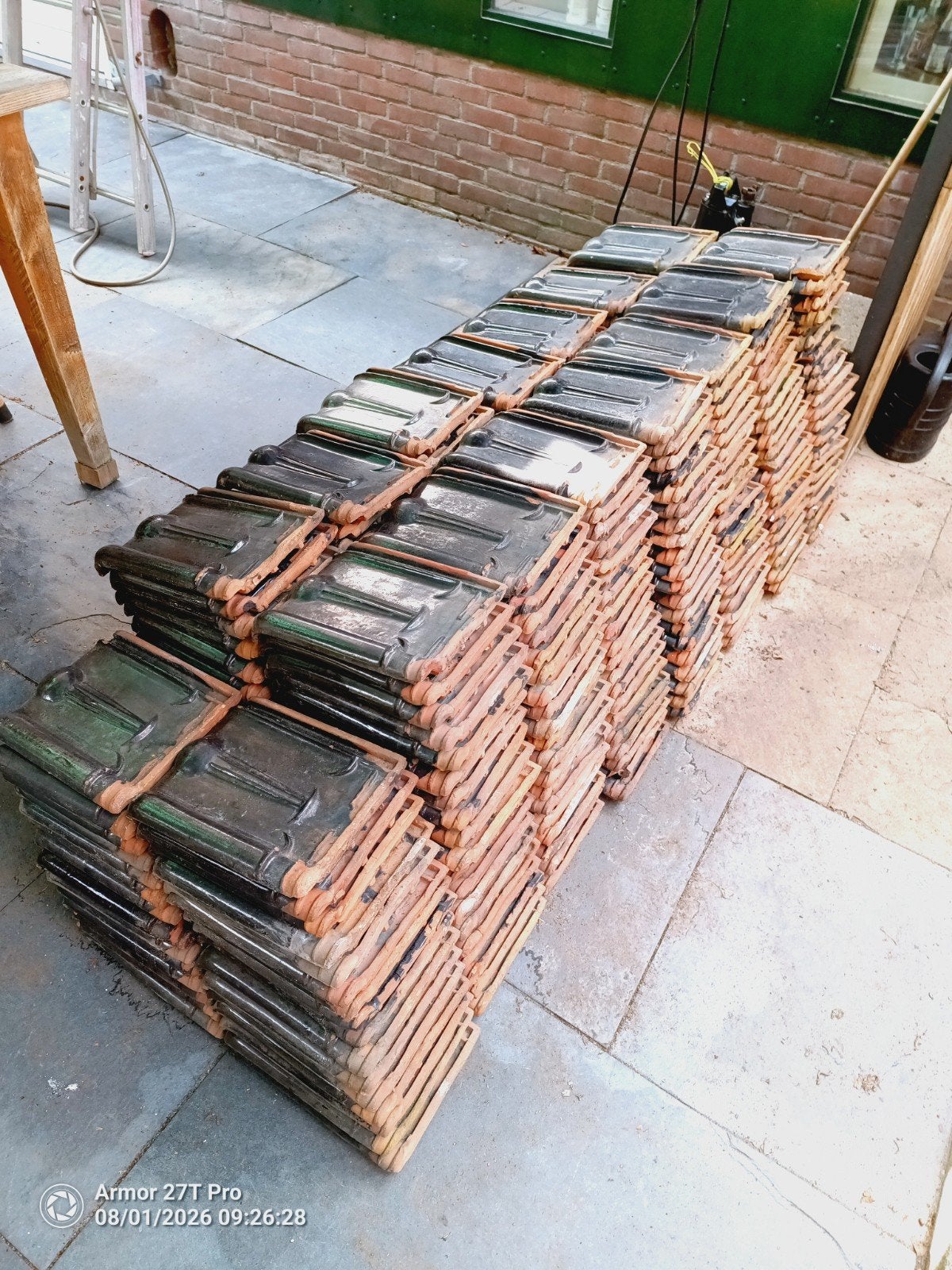Gebruikte dakpannen van Gebroeders Teeuwen, Ophalen, Gebruikt, 15 m² of meer, Dakpannen