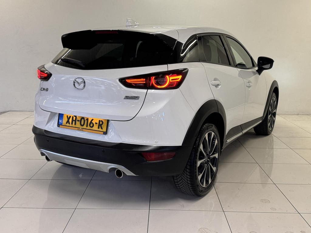 Mazda CX-3 2.0 SkyActiv-G 120 GT-M | BOSE Audio | Stoelverwa, 1998 cc, Gebruikt, 4 cilinders, Leder en Stof