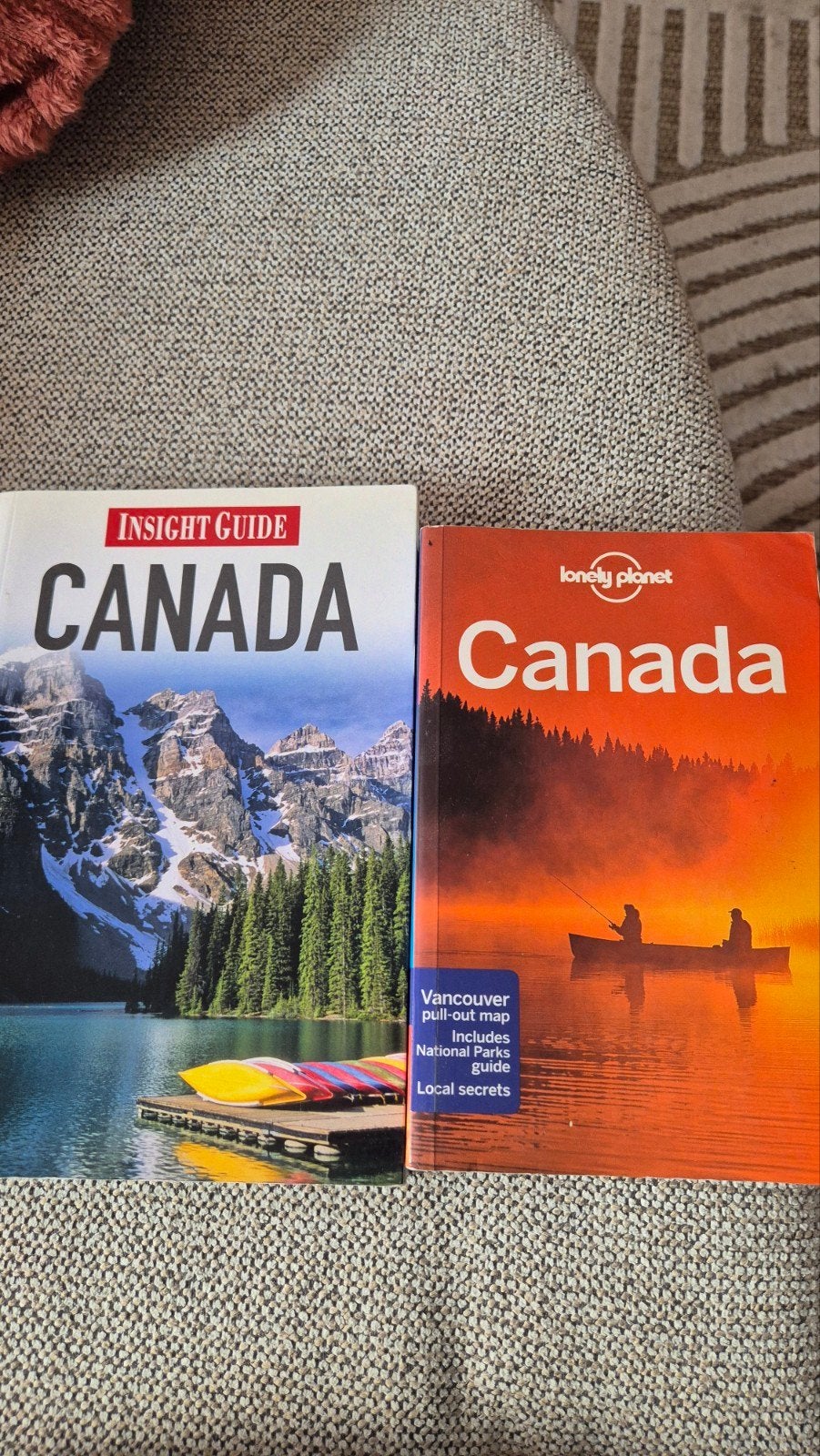 Reisgidsen Canada: Insight Guide & Lonely Planet, Ophalen, Lonely Planet, Zo goed als nieuw, Reisgids of -boek