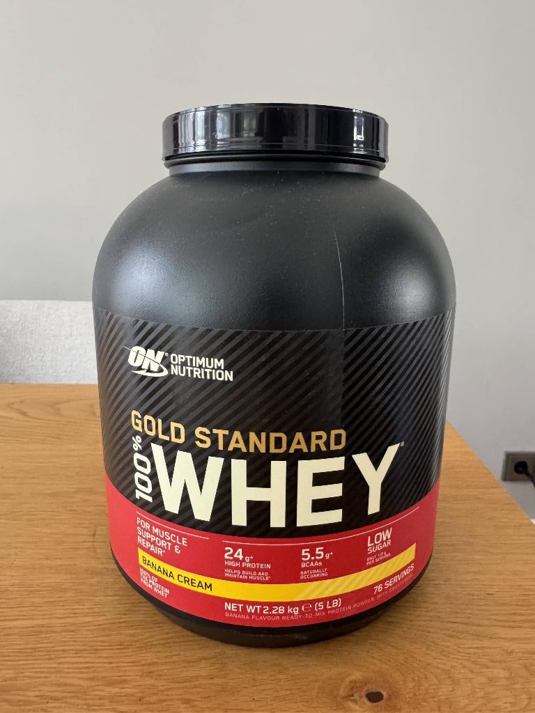 Whey Gold Standard 2.28KG - 76 Servings, Ophalen, Nieuw, Benen, Overige typen