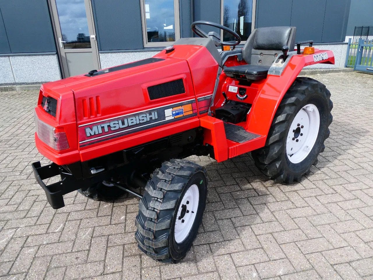 Mitsubishi MT16 4wd / 1103 Draaiuren / Industriebanden, Overige merken, Gebruikt, Mathijs Merkelijn, Mathijs@minitrekkers.nl