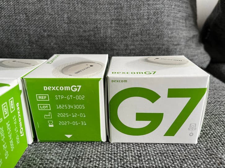 Dexcom G7 sensors (2st), Diversen, Verpleegmiddelen, Ophalen of Verzenden, Nieuw