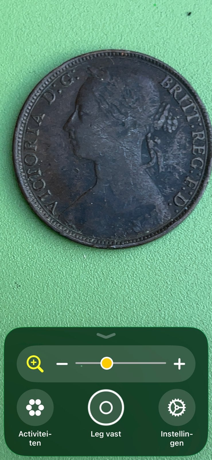 Victoria One Penny 1893 – Britse munt, Ophalen of Verzenden, Overige landen, Losse munt