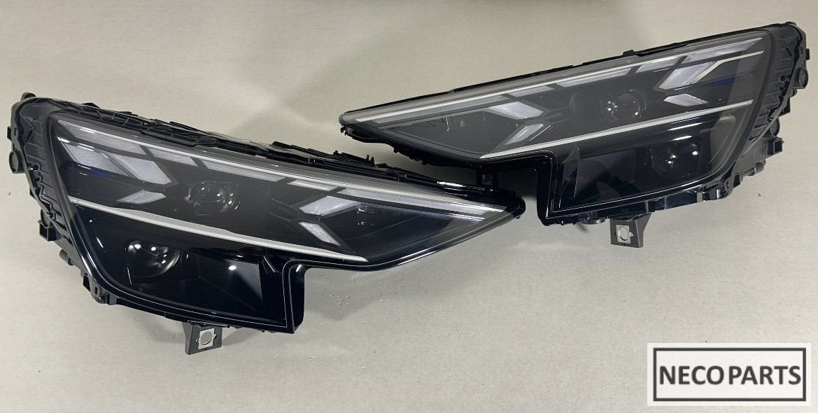 AUDI Q8 SQ8 FACELIFT FULL LED LASER KOPLAMPEN ALLESLEVERBAAR, Gebruikt, -, -, -
