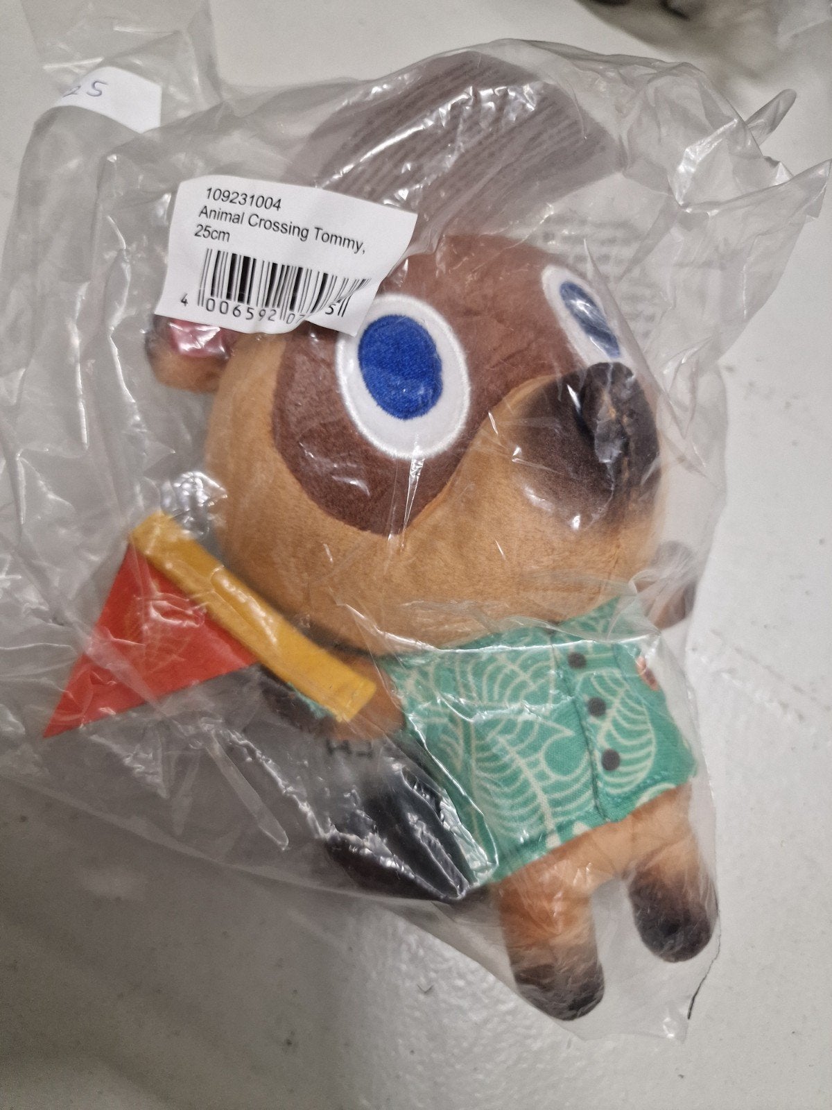 Animal Crossing Tommy Knuffel 25cm - Nieuw in verpakking, Kinderen en Baby's, Overige karakters, Overige typen, Nieuw, Ophalen of Verzenden