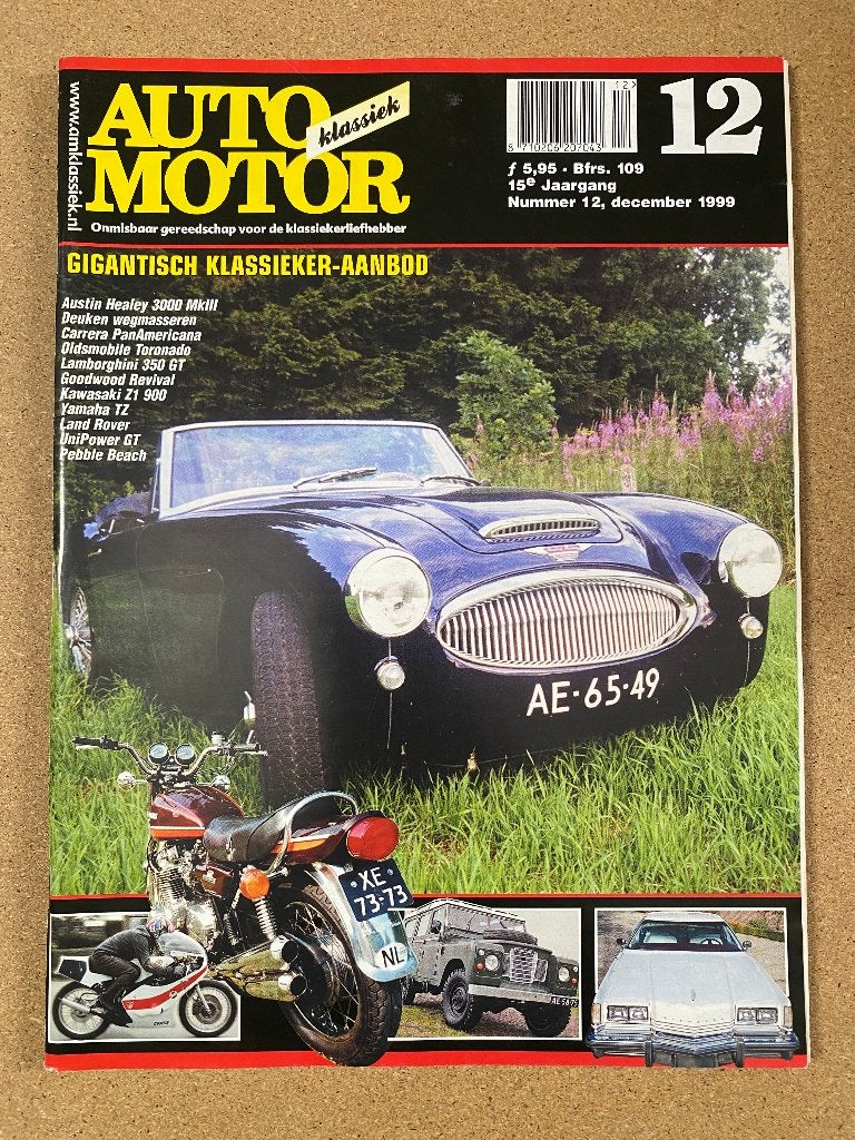 Auto Motor Klassiek 12 1999, Verzenden, Gelezen, Algemeen