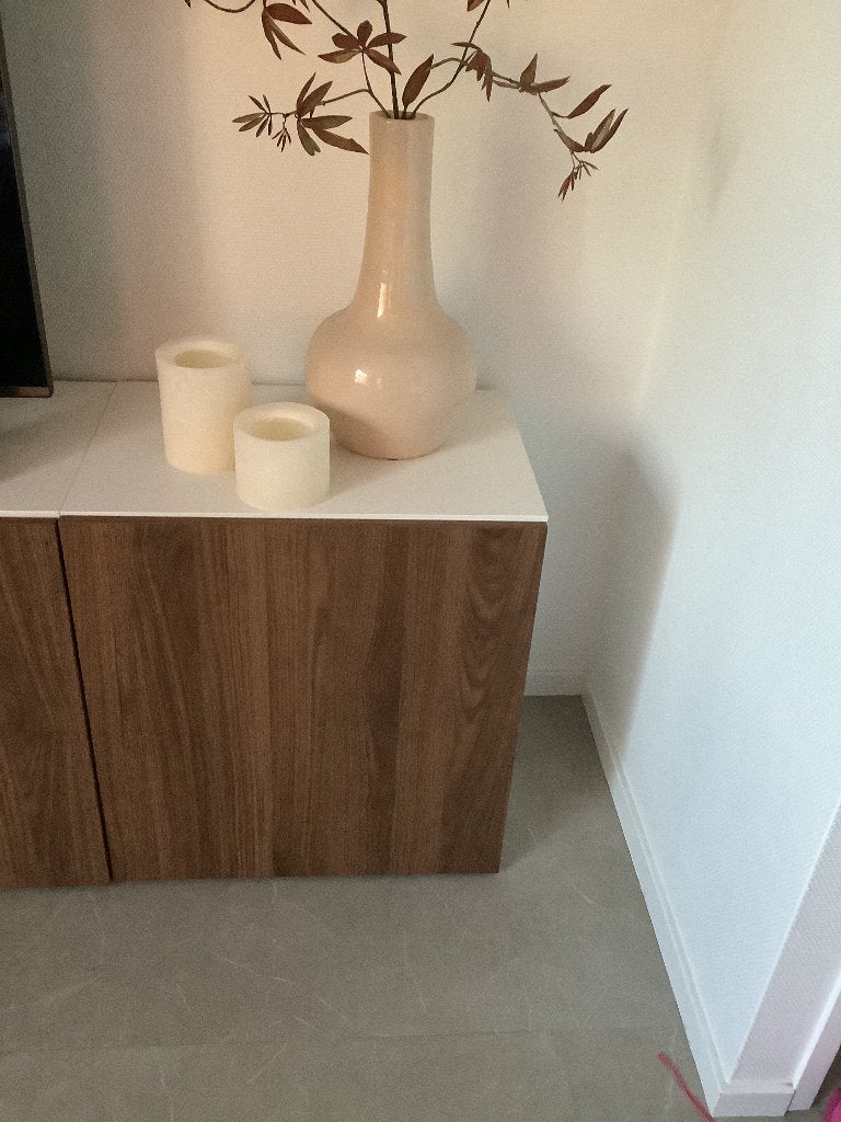 IKEA besta kastdeur in walnoot kleur, 60 x 64 cm, 4 stuks, Ophalen, Zo goed als nieuw, Minder dan 150 cm, Minder dan 100 cm