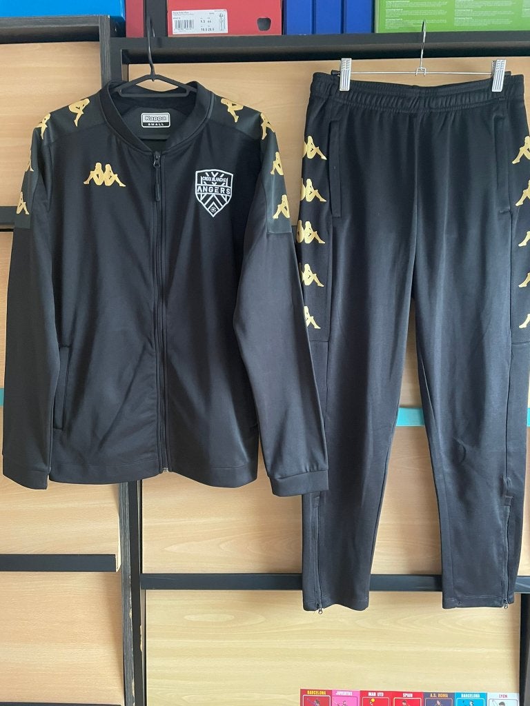 Angers Kappa Trainingspak Zwart Maat S, Kleding | Heren, Sportkleding, Kappa, Zwart, Ophalen of Verzenden, Zo goed als nieuw