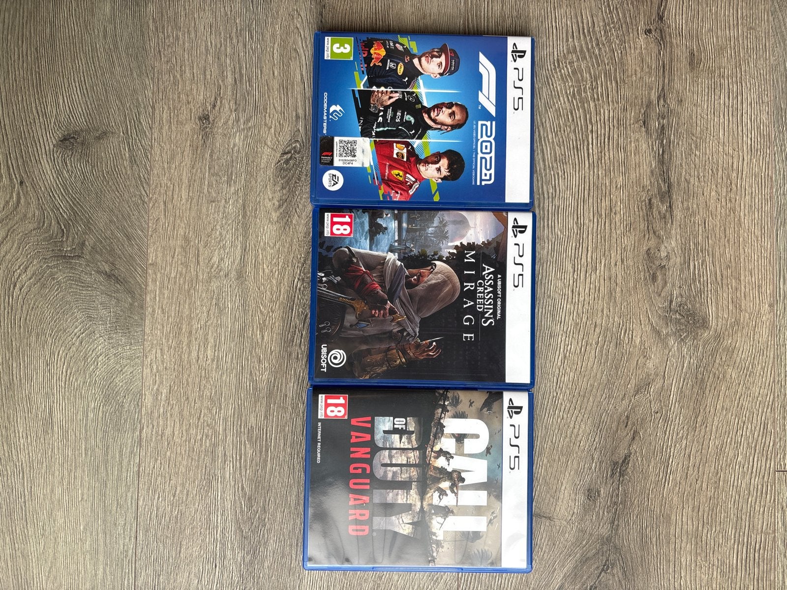 Diverse PS5 spellen: F1 23, Assassin's Creed Mirage, Call of, Vanaf 18 jaar, Overige genres, 1 speler, Ophalen of Verzenden