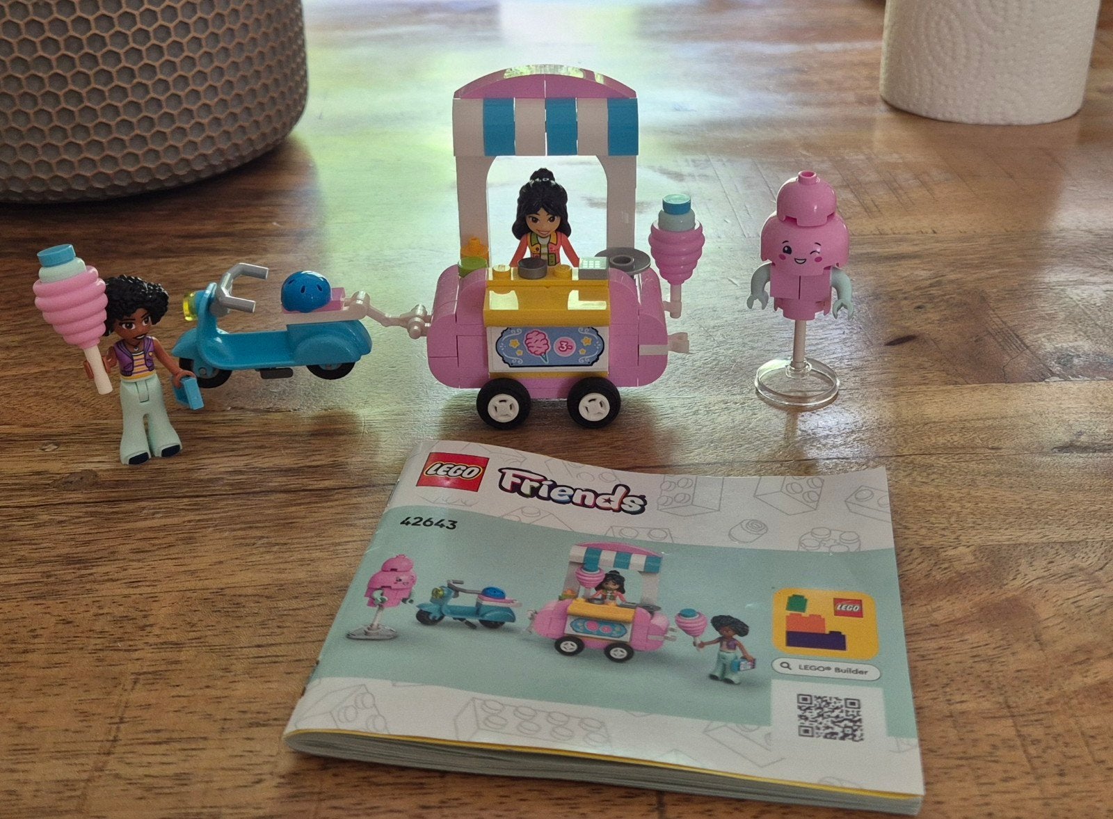 Lego Friends suikerspin kraam, Ophalen of Verzenden, Zo goed als nieuw, Jongen of Meisje