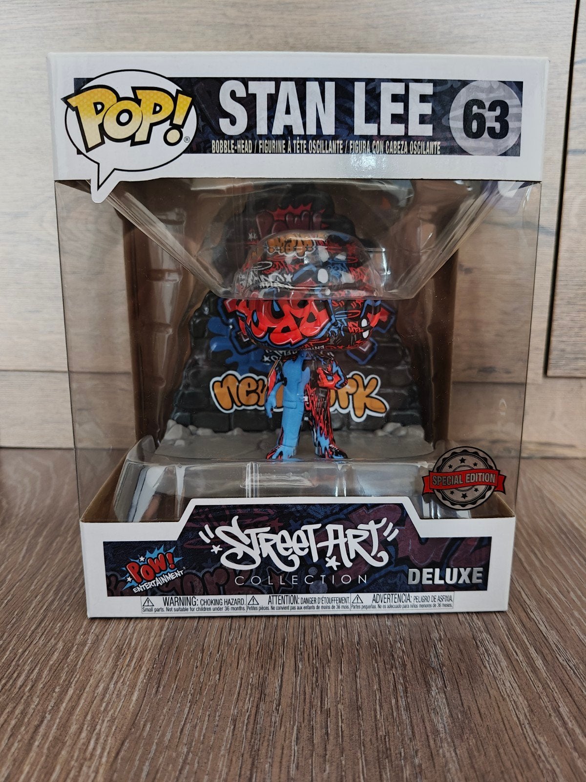 Funko Pop! Stan Lee Street Art Collection Deluxe #63, Ophalen, Nieuw