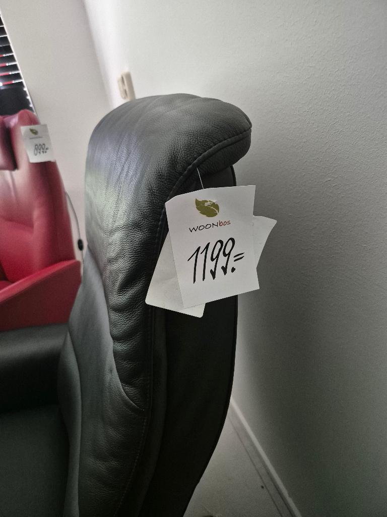 Fjord knudsen fauteuil top kwaliteit, Nieuw, Ophalen of Verzenden, 50 tot 75 cm, Leer