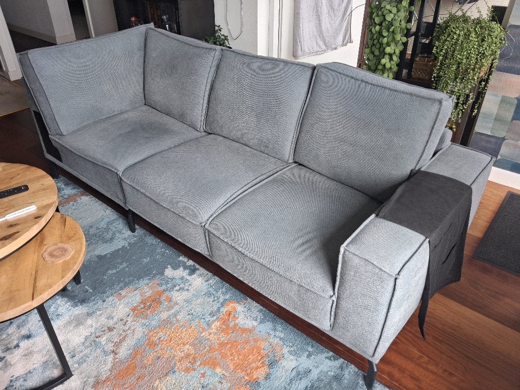 3 zits bank, Ophalen, Gebruikt, Driepersoons, 75 tot 100 cm