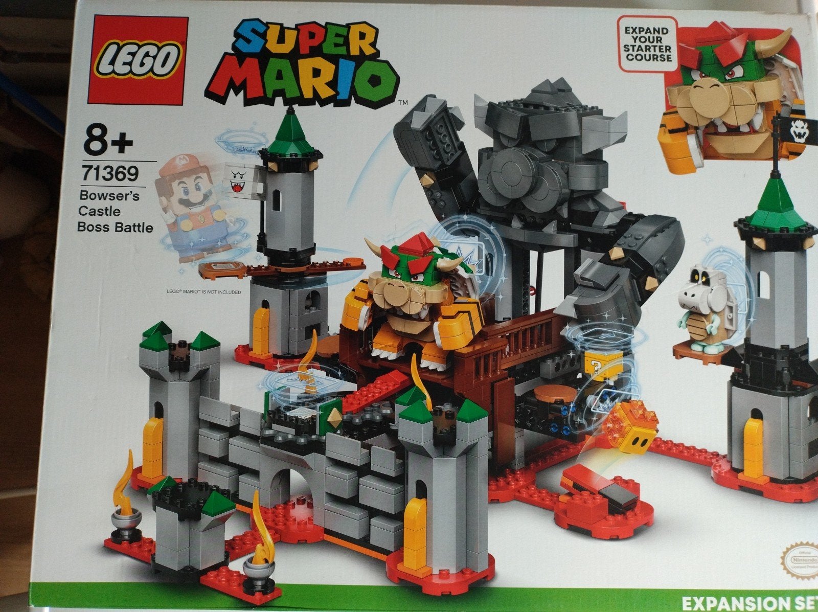 LEGO Super Mario 71369 Bowser's Kasteel Baasgevecht, Ophalen of Verzenden, Nieuw, Overige merken