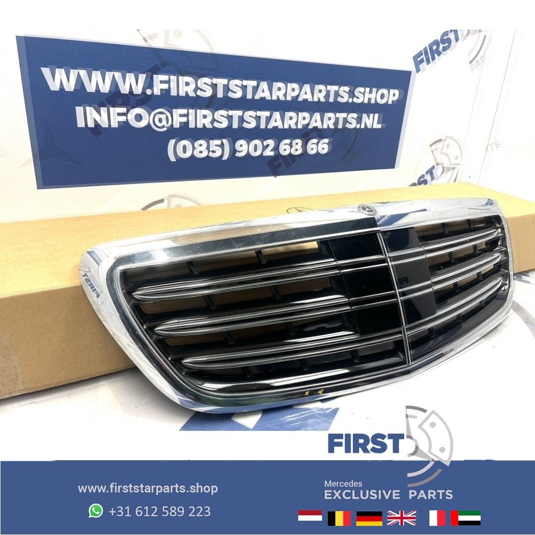 W222 S63 AMG DISTRONIC GRIL Origineel Mercedes S Klasse A222, Auto-onderdelen, Gebruikt, -, Ophalen of Verzenden, -