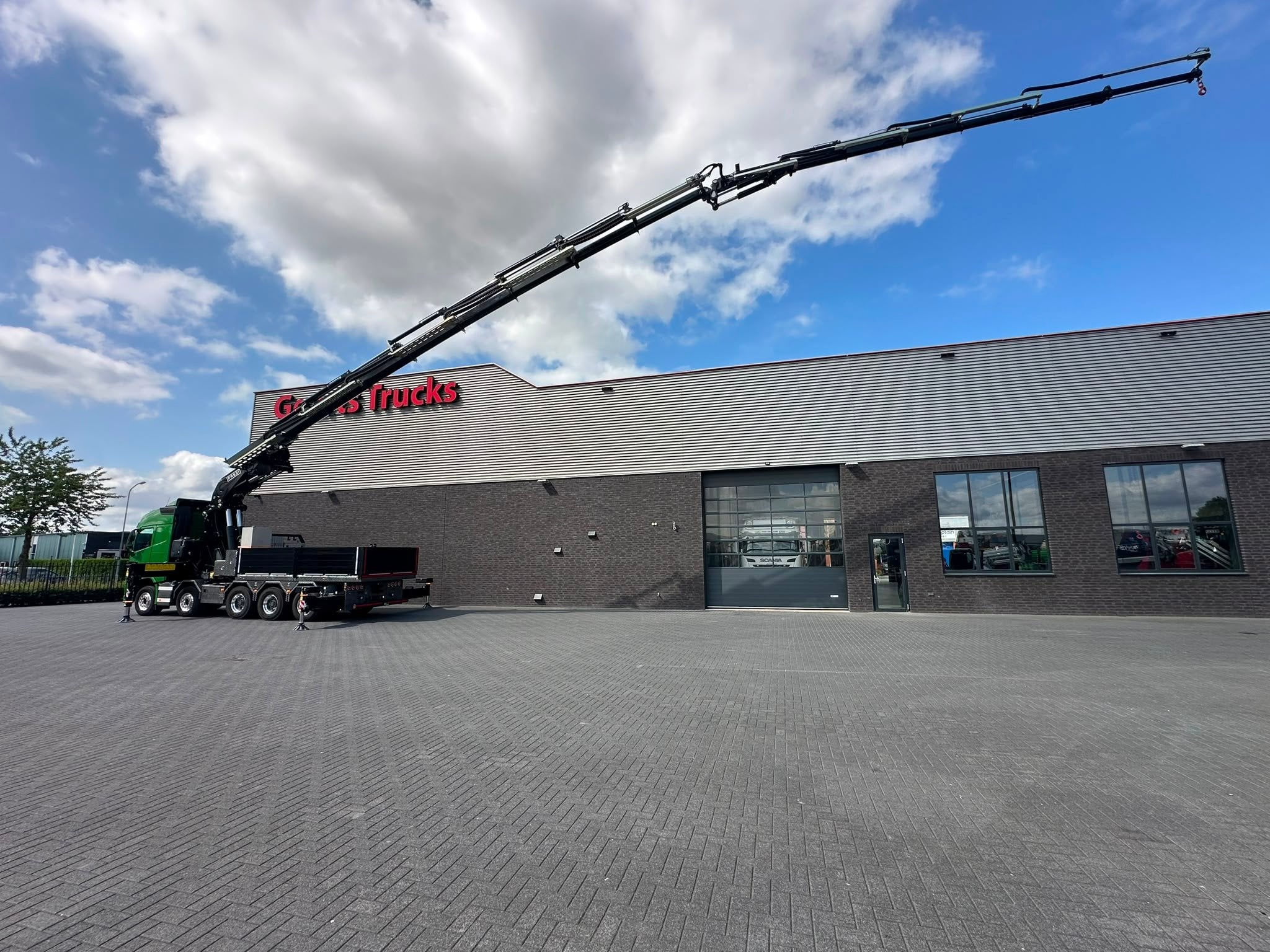 Volvo FH 540 10X4 TREKKER-BAKWAGEN + FASSI F 2150+L 816 KRAA, Automaat, Euro 6, Leder, Bedrijf