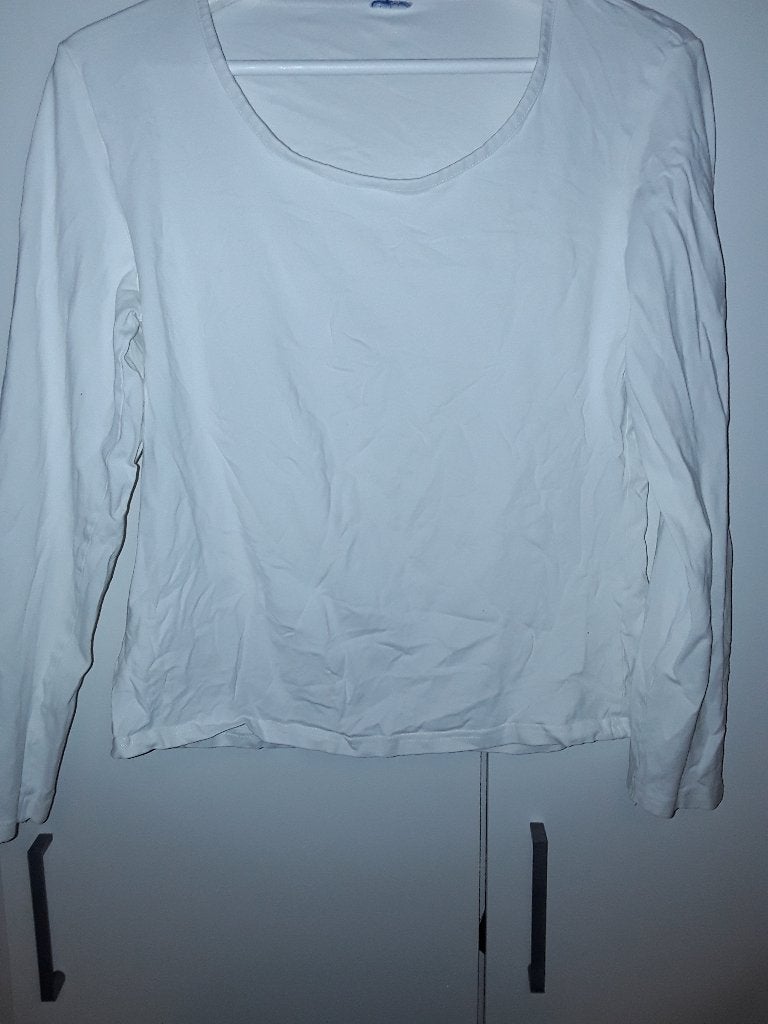 Blue Box Wit Shirt Met Lange Mouwen Maat XL, Blue Box, Wit, Maat 46/48 (XL) of groter, Ophalen of Verzenden