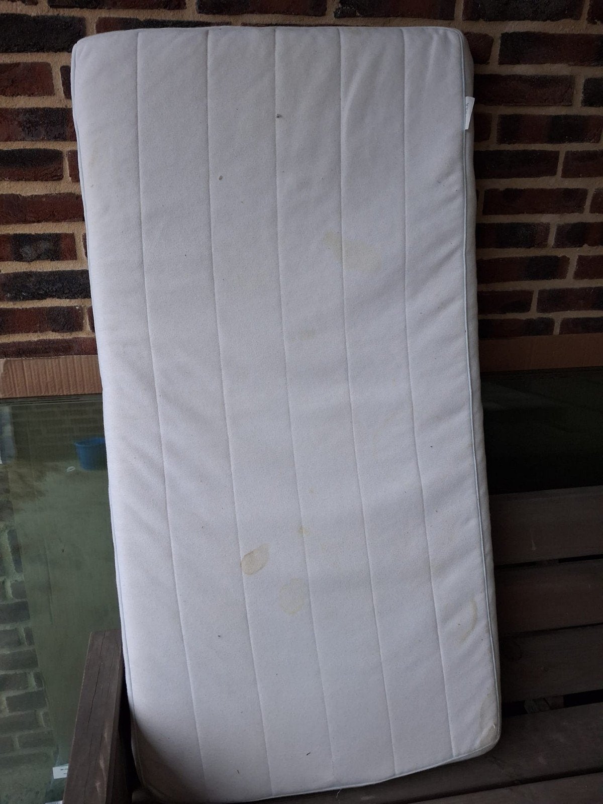 Ikea Vyssa matras ledikant, Ophalen, Gebruikt, Ledikant