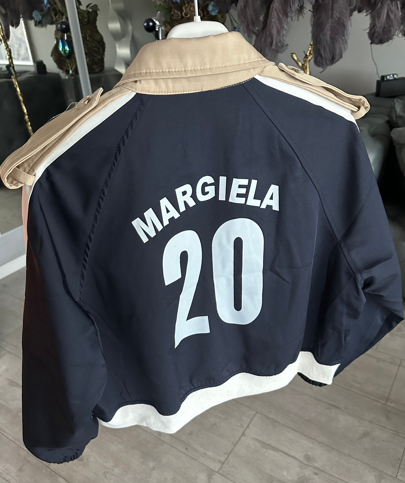 Just Day , “baseball” jasje , one size, Ophalen of Verzenden, Nieuw, Maat 42/44 (L), Blauw