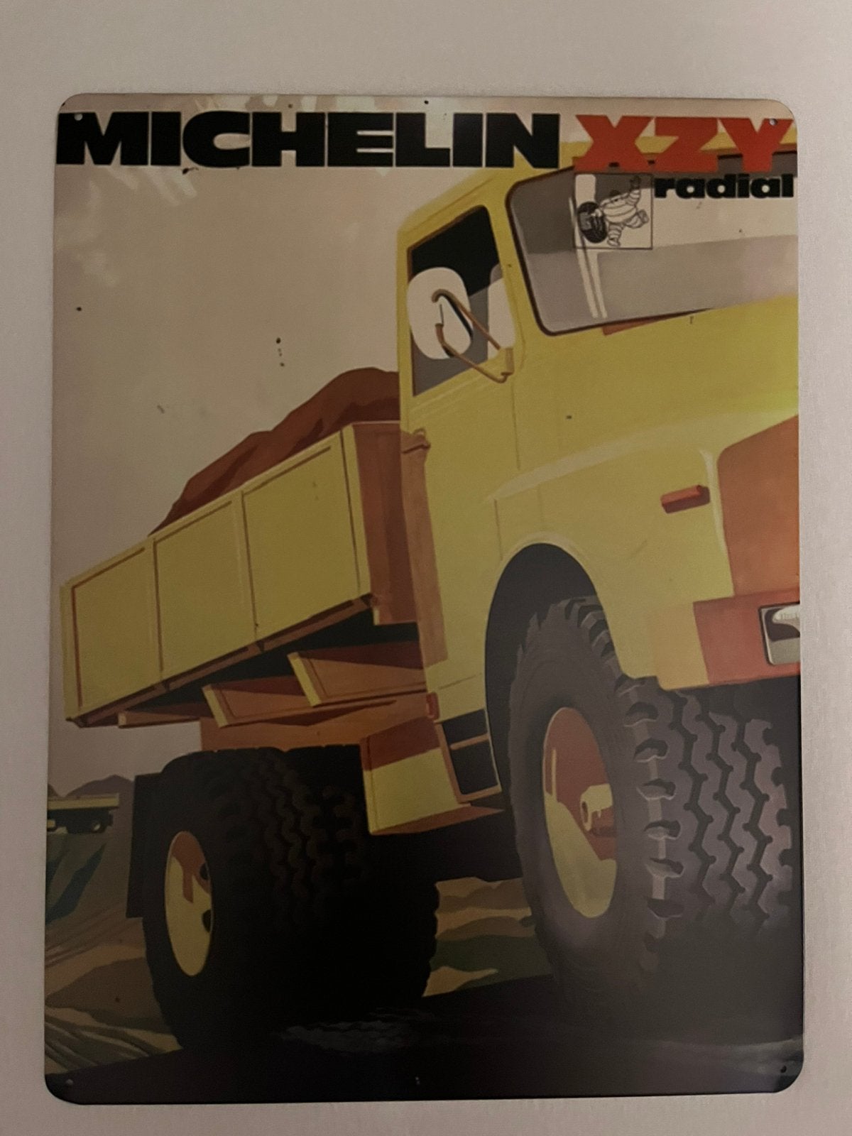 Michelin Reclame Plaat - Bibendum - Blikken Bord, Verzamelen, Ophalen of Verzenden, Nieuw, Reclamebord