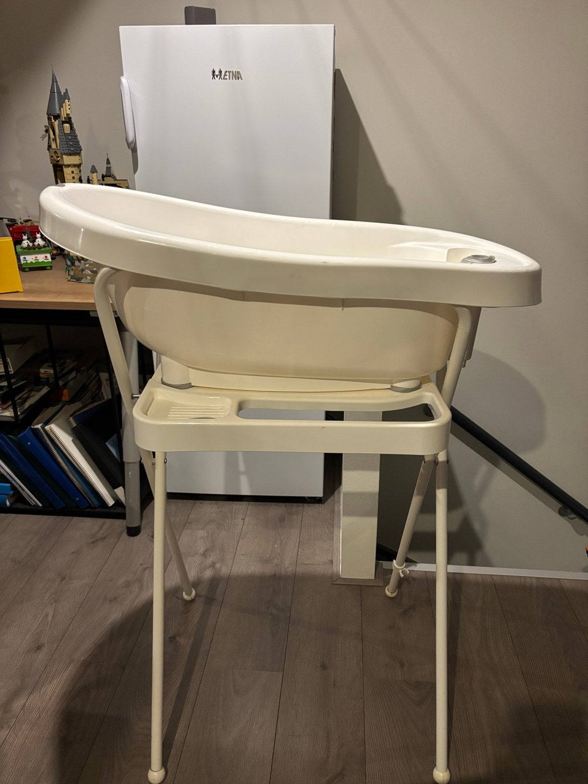 Babybadje met standaard, Gebruikt, Badje, Standaard, Ophalen