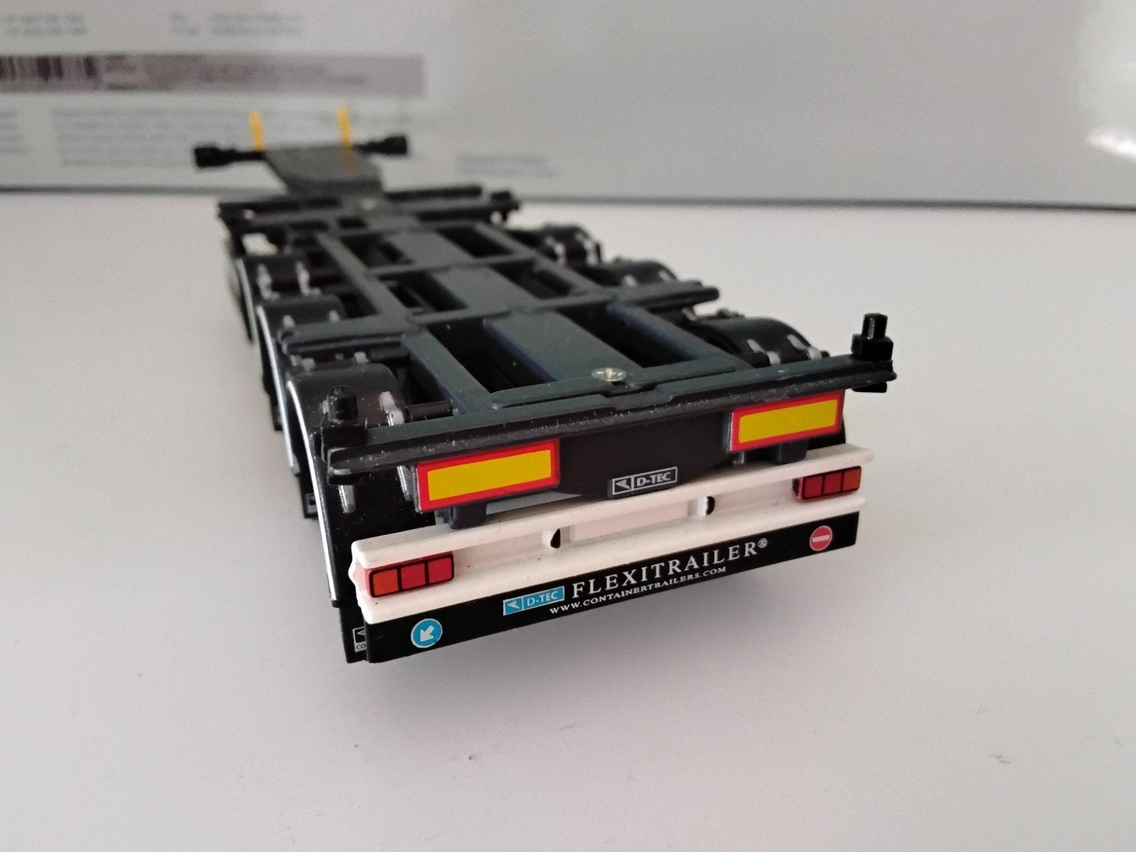 Tekno container trailer, Ophalen of Verzenden, Zo goed als nieuw, Bus of Vrachtwagen, Tekno