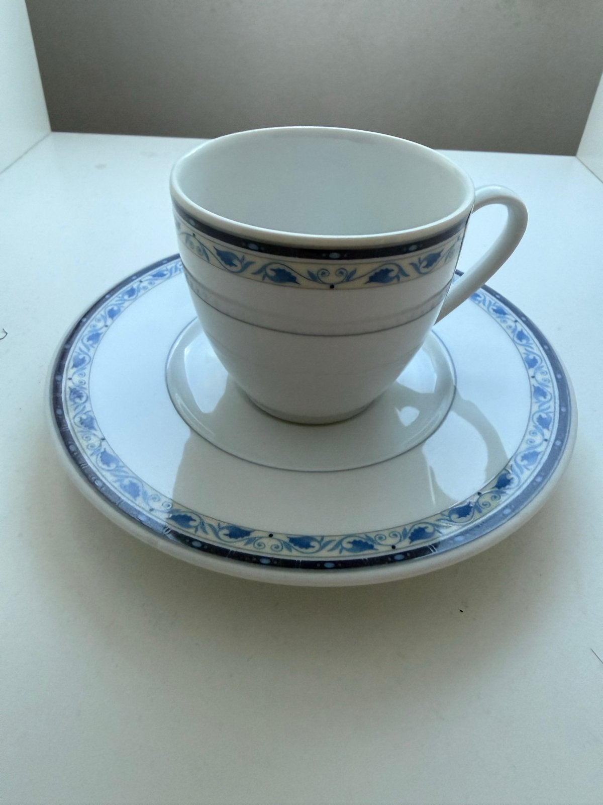 Vintage Winterling Marktleuthen Bavaria kop en schotel, Ophalen, Gebruikt, Overige merken, Vintage