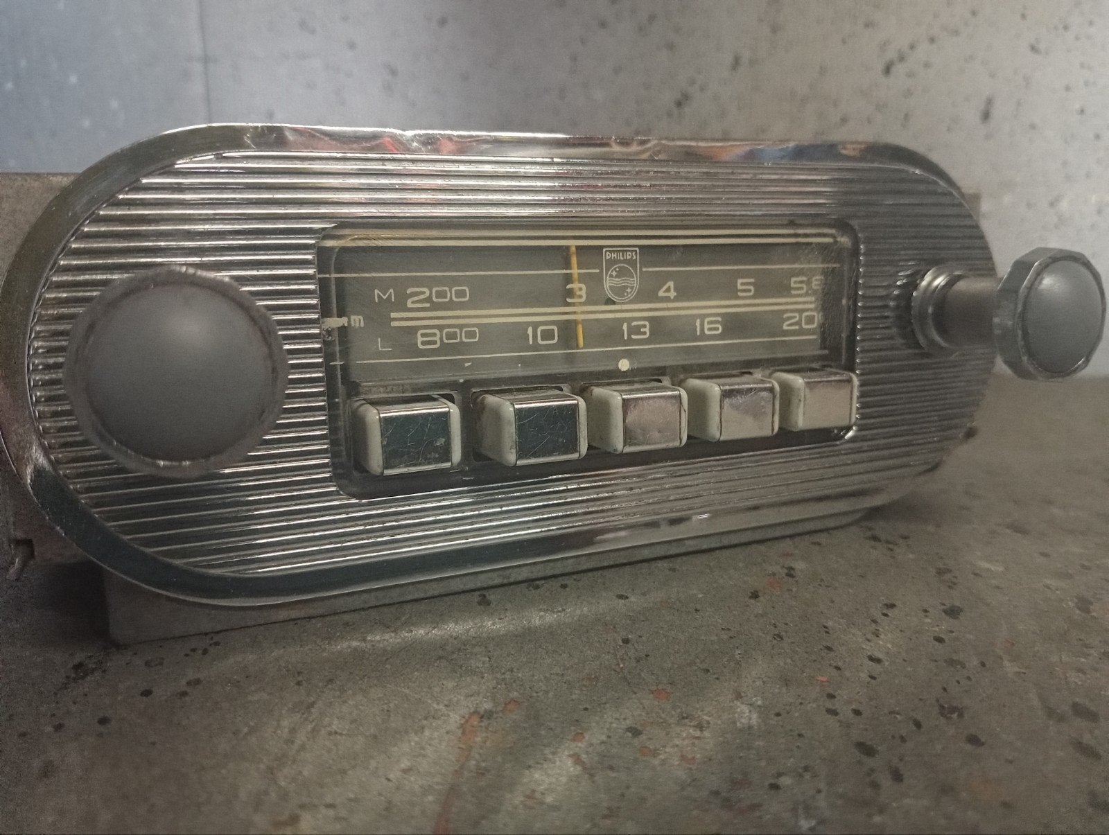 Oude Philips Radio Voor Restauratie, Ophalen of Verzenden
