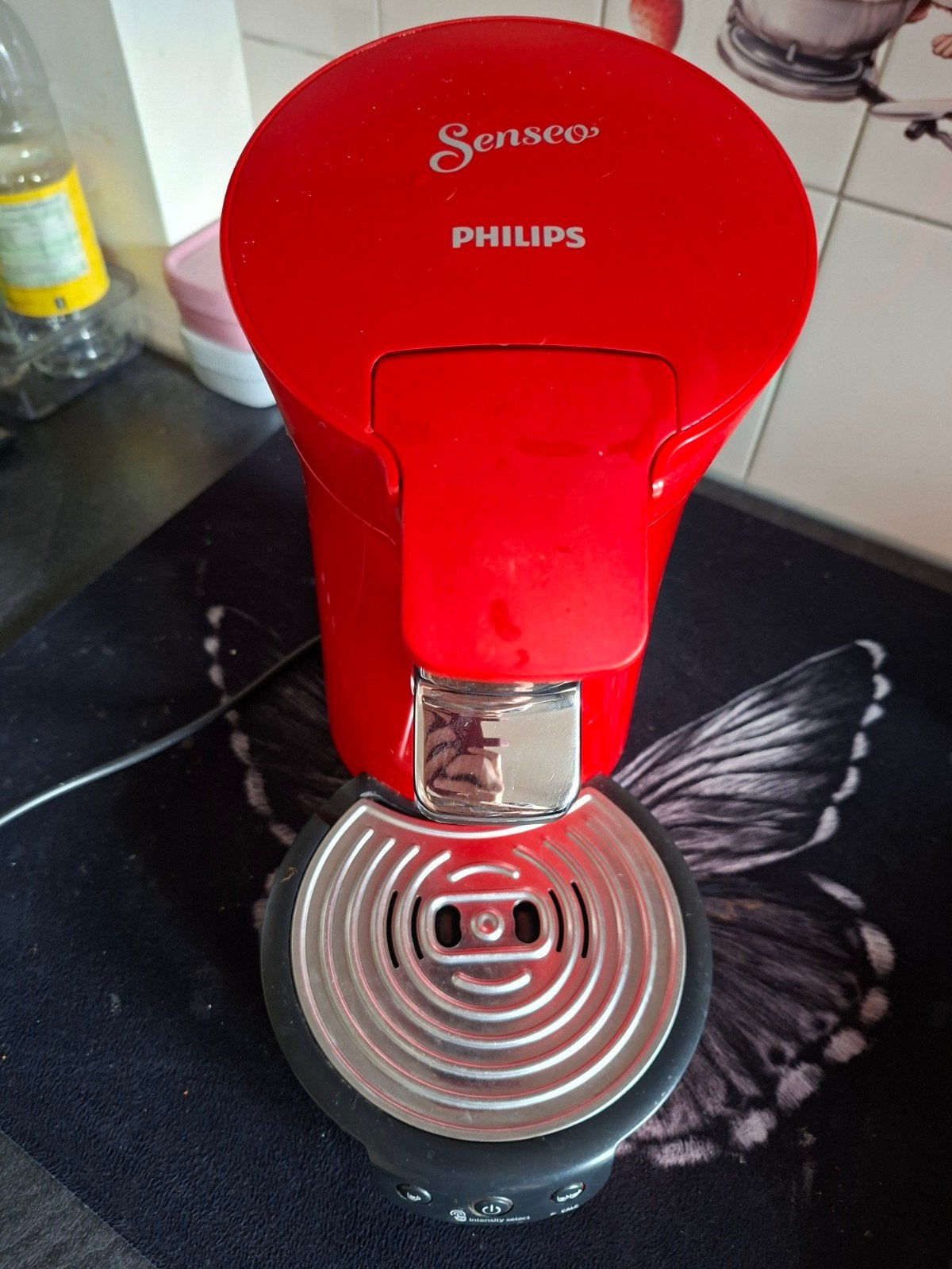 Philips Senseo HD 6563 Koffiepadapparaat Rood, Ophalen, Gebruikt, Koffiemachine, 2 tot 4 kopjes