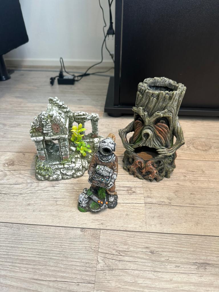 Aquarium decoratie, Dieren en Toebehoren, Ophalen of Verzenden, Zo goed als nieuw, Plant(en), Steen of Hout
