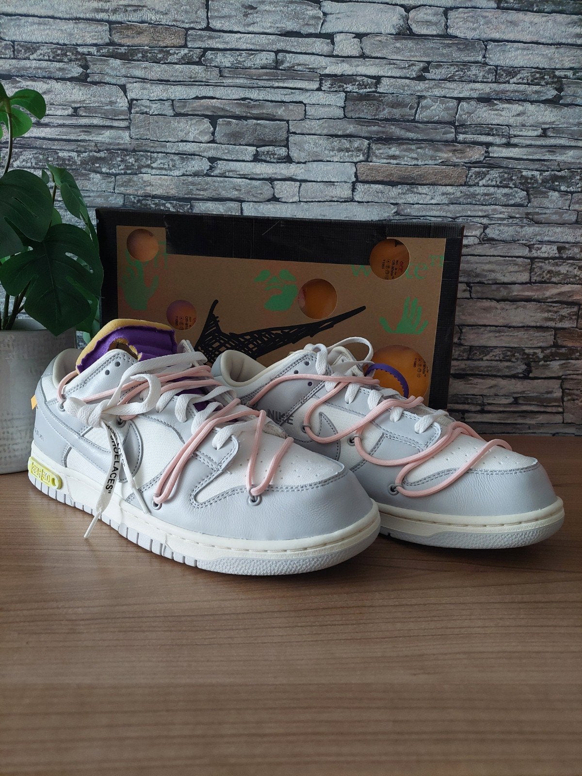 Nike Dunk Low -Off White- / 47.5, Kleding | Heren, Schoenen, Overige kleuren, Nike, Nieuw, Ophalen of Verzenden