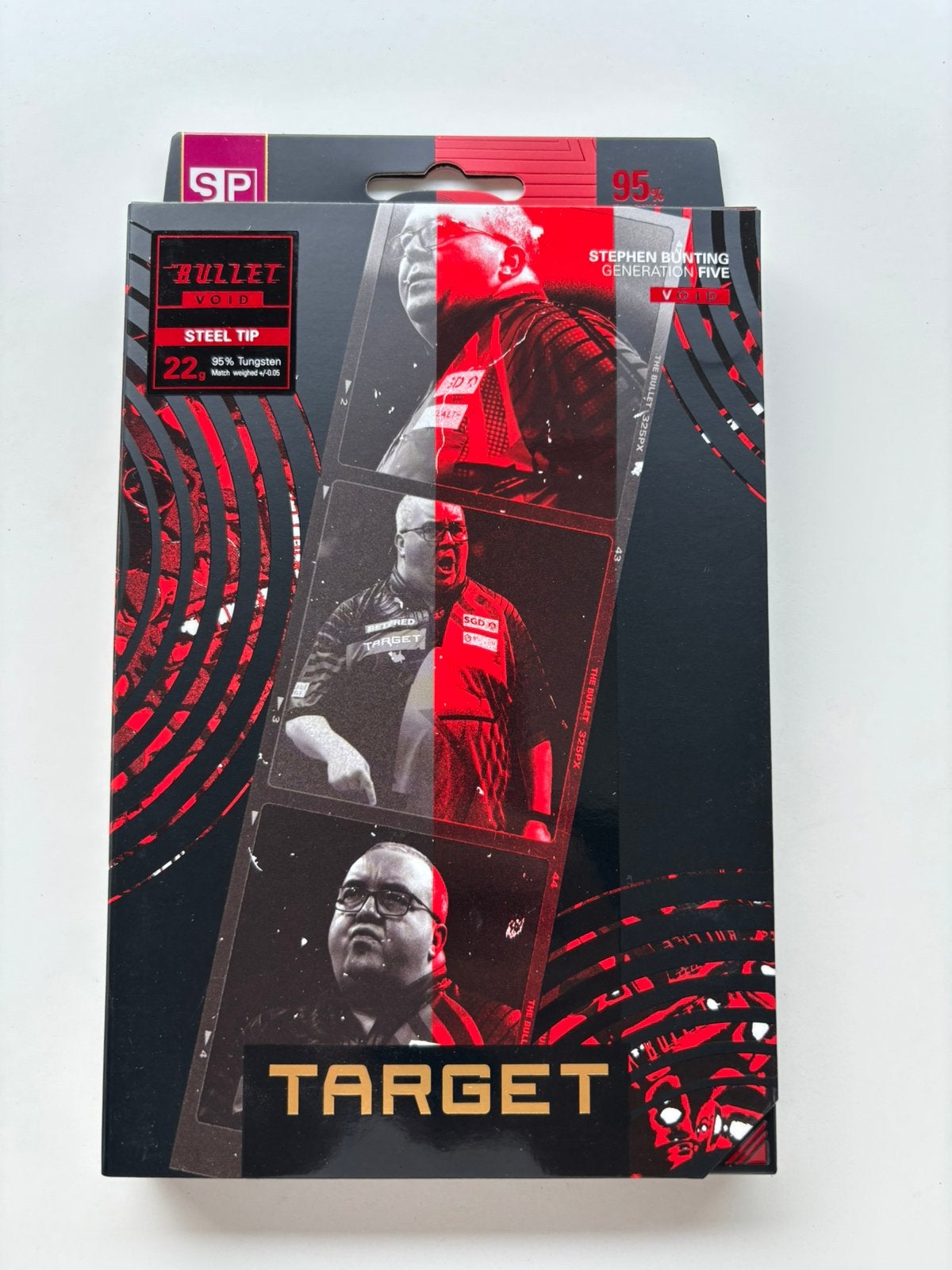 Target dartpijlen Stephen Bunting Generation Five Darts 22g, Sport en Fitness, Darts, Ophalen of Verzenden, Nieuw, Pijlen