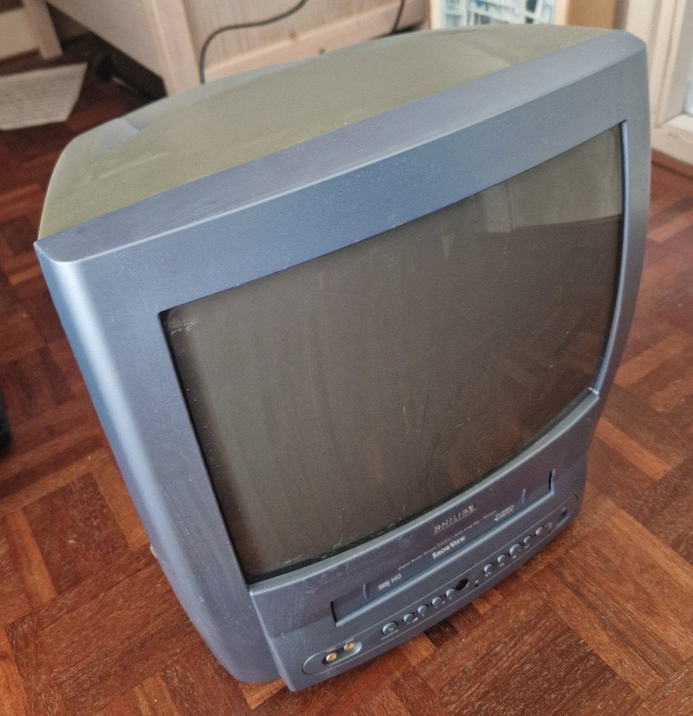 Philips TV met videorecorder, Ophalen, Philips, Gebruikt, 50 Hz