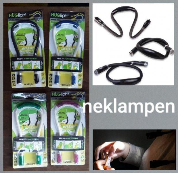 Flexibele neklamp met ledverlichting, Ophalen of Verzenden, Nieuw