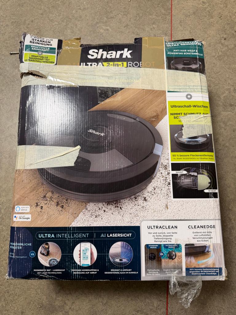 Shark Robotstofzuiger met Dweilfunctie - 2-in-1 Ultra, Overige merken, Nieuw, Ophalen of Verzenden, Robotstofzuiger