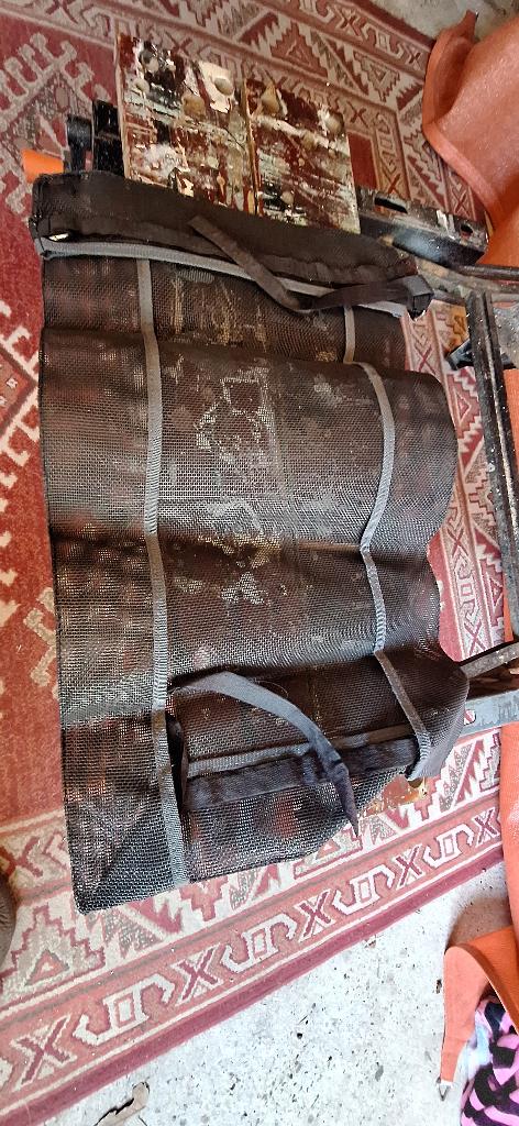 opbergnet onder campingtafel, Ophalen, Gebruikt