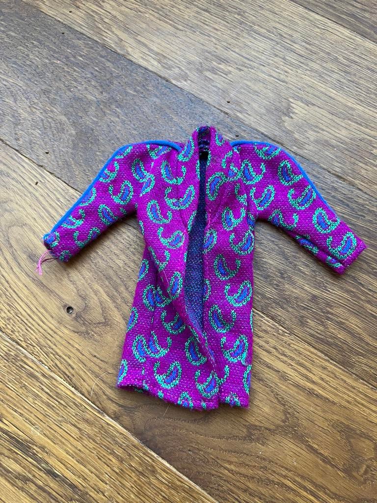 Vintage Barbie kleding set (cape nieuw toegevoegd), Ophalen of Verzenden, Gebruikt, Barbie