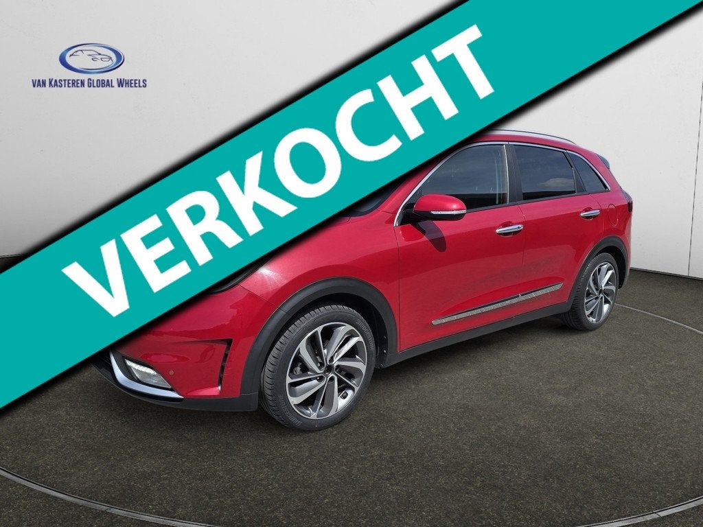 Kia NIRO 1.6 GDi Hybrid ExecutiveLine, Auto's, Gebruikt, Euro 6, Leder en Stof, Bedrijf