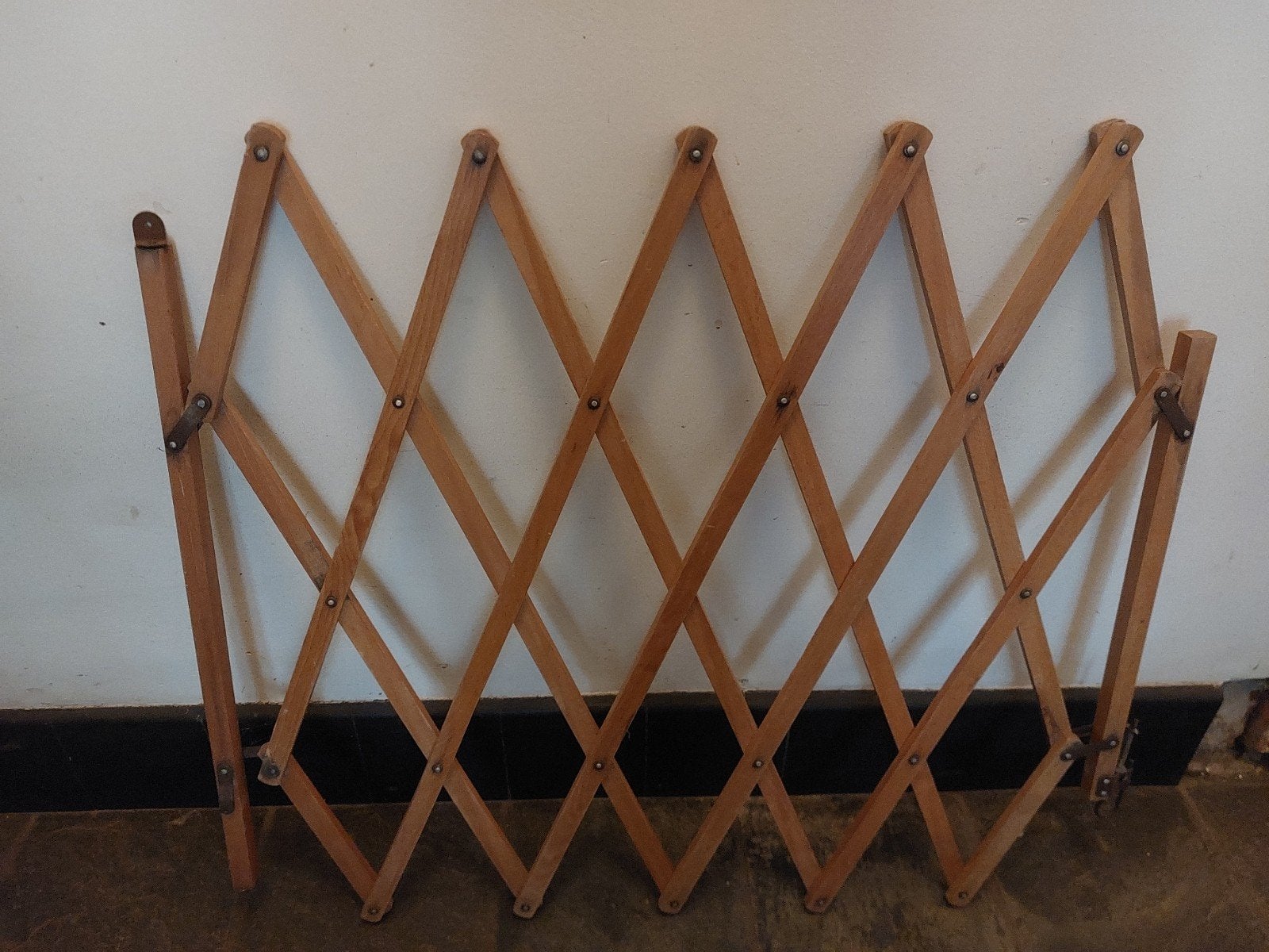 traphekje, harmonica,  hout, Ophalen of Verzenden, Hout, 100 tot 115 cm