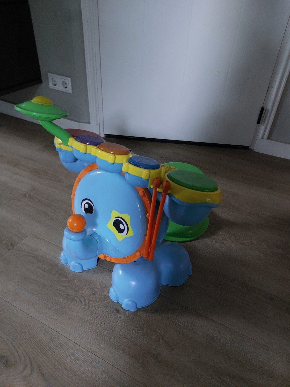 vtech drumstel olifant, Ophalen, Gebruikt, 2 tot 4 jaar